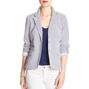Banana Republic Seersucker Academy Blazer